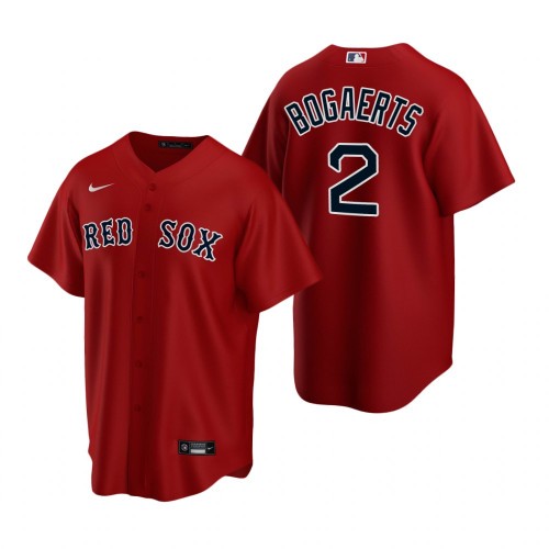 Men's Boston Red Sox #2 Xander Bogaerts Red Cool Base Stitched Jersey Men's Boston Red Sox #2 Xander Bogaerts Red Cool Base Stitched Jersey